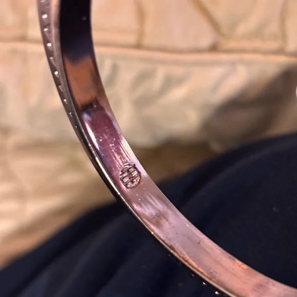 Rose Gold Bangle Bracelet by House of Harlow - Picture 5 of 6